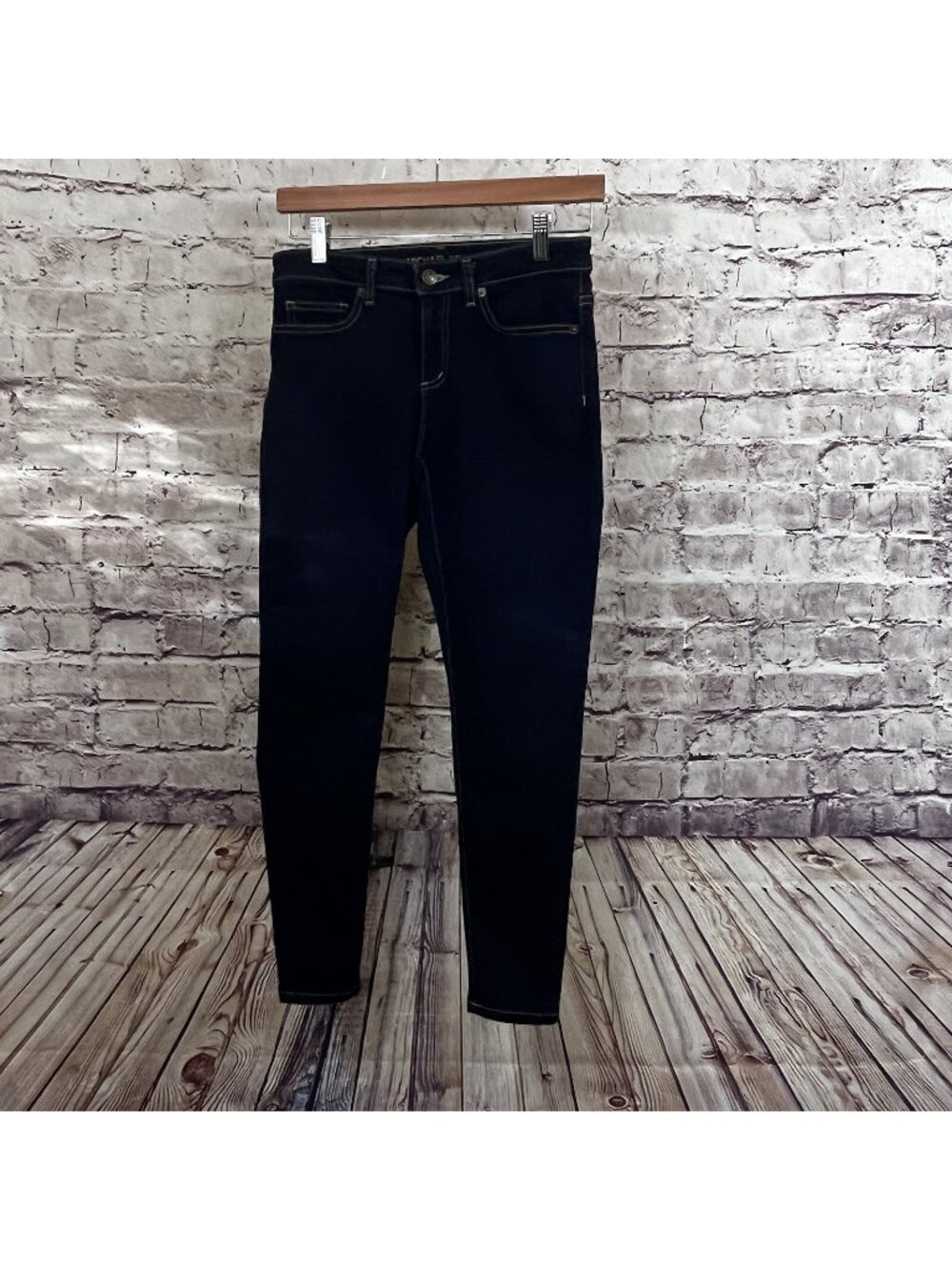 Michael Kors Izzy Skinny Dark Wash Ankle Crop Denim Jeans